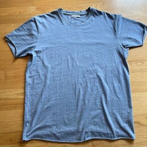 John Elliott T-Shirt Raw, Rolled Edges End Of Sleeve & Hem